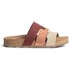 Yokono Sandali Piatti JERBA-116 Multicolore | Scarpe da Donna Primavera-Estate | Pelle Bovina Nabuk | 3 CM
