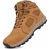 CYKYGGO Stivali da Neve Uomo Caldo Stivali Invernali Impermeabile | Antiscivolo Scarpe da Inverno Comode Trekking Boots Outdoor Sneakers da Trekking