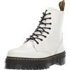 Dr. Martens 8 Eye Boot, Stivaletti Unisex-Adulto, White Smooth, 37 EU