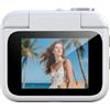 Risveglio 4K Y360 Action Camera, Flip Screen, per 360 ° Panorama, 800mAh per batteria, Chest Mount Adventure Vlogging (bianco)