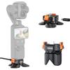 VRIG Mini Treppiede Magnetico per DJI Osmo Pocket 4P/ 4/3 Vlog Camera | Adattatore multifunzionale USB-C a sgancio rapido, supporta ricarica rapida/trasferimento dati, gambe treppiede con magnete