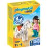 Playmobil Cavaliere con cavallo
