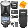 Godox V1Pro-C V1 Pro C Flash TTL per Fotocamere Canon, Godox V1-C Aggiornato, 2,4G HSS 1/8000s Li-Ion 76Ws a Testa Rotonda, Innovativo Flash esterno SU-1, V1ProC per Fotocamere Canon