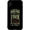 Jazz Band Bassoon Player Merch With Retr Custodia per iPhone XS Max Giocherà Fagotto Gratis Smetterà Di Giocare Per Sol
