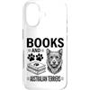 Funny Australian Terrier And Book Design Custodia per iPhone 17 Libri E Australian Terrier Divertente Australian Terrier