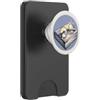 One More Chapter Studio Occhiali da lettura lavanda su un libro per gli amanti dei libri PopSockets PopWallet per MagSafe
