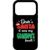 Dear Santa My Grandpa Family Matching Ch Custodia per iPhone 17 Pro Dear Santa It Was My Grandpa's Fault Family Christmas