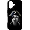 Funny Pirate Dolphin Animal Lovers Graph Custodia per iPhone 17 Grafica estetica divertente delfino amante degli animali pirata delfino