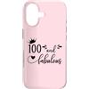 Hat 100th Birthday Mug 100 & Fabulous Sh Custodia per iPhone 17 100 and Fabulous Women 100th Birthday Hundred & Fabulous 100