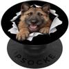 4BelgianLaekenoisLovers Divertente Belga Laekenois Sbirciando Carino Amante Del Cane Mamma Papà PopSockets PopGrip Adesivo