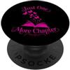 Just One More Chapter Fantasy Reader Mag Solo un altro capitolo Fantasy Reader Magical Book Lover PopSockets PopGrip Adesivo