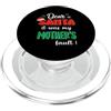 Dear Santa My Mother Family Matching Chr Dear Santa It Was My Mother's Fault Family Christmas PopSockets PopGrip per MagSafe