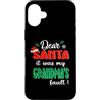 Dear Santa My Grandma Family Matching Ch Custodia per iPhone 16 Plus Dear Santa It Was My Grandma's Fault Family Christmas