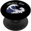 Ozean Sehnsucht Küstenzauber maritime Au Motivo a onde del mare per l'amore costiero e la sensazione del mare PopSockets PopGrip Adesivo
