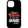 Dear Santa My Girlfriend Family Matching Custodia per iPhone 15 Dear Santa It Was My Girlfriend's Fault Family Christmas