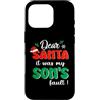 Dear Santa My Son Family Matching Christ Custodia per iPhone 16 Pro Dear Santa It Was My Son's Fault Family Matching Christmas
