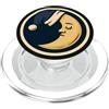 Small Sky Studio Luna crescente addormentata celeste per gli amanti della luna, osservatori di stelle PopSockets PopGrip per MagSafe