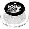 COOL FOOTGOLF DESIGNS AND OUTFITS 25 ANNI OF BEING AWESOME FOßPALLGOLF 25° COMPLEANNO PopSockets PopGrip per MagSafe