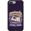 Fictional Character Emotional Reading Bo Custodia per iPhone 7 Plus/8 Plus Divertente libro amante lettura Romance Fantasy Reader