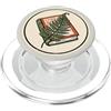 One More Chapter Studio Libro verde con felce pressata per gli amanti dei libri PopSockets PopGrip per MagSafe