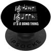 Band Geek It's A Band Thing Music Musici Band Geek It's A Band Thing Musica Note Umorismo Divertente Musicista PopSockets PopGrip Adesivo