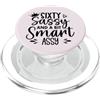 Sixty Tumbler 60 Sassy and a Bit Smart A Sixty Sassy and a Bit Smart Assy 60th Birthday 60 & Fabulous PopSockets PopGrip per MagSafe