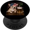 Funny Chihuahua Drinking Beer Meme Tee Funny Chihuahua Beer Meme PopSockets PopGrip Adesivo