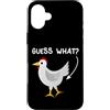 FUNNY CHICKEN JOKES Custodia per iPhone 16 Plus Guess What? Chicken Butt! Funny Kids Joke Boys Girls Citazione