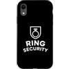 Ring Dude & Ring Security Wedding Custodia per iPhone XR Ring Dude - Portatore di fedi nuziali per ragazzi