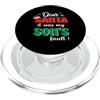 Dear Santa My Son Family Matching Christ Dear Santa It Was My Son's Fault Family Matching Christmas PopSockets PopGrip per MagSafe
