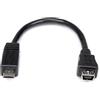 StarTech Cavo Adattatore Micro-B a Mini-B 15cm USB 2.0 M/F (UUSBMUSBMF6) | Connette dispositivi Micro-B e Mini-B, Cavo adattatore compatto