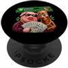Tung Tung Tung John Pork Motion Funny Br C'è movimento alla tua porta di casa John Pork Tung Tung Sahur PopSockets PopGrip Adesivo