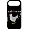 FUNNY CHICKEN JOKES Custodia per iPhone Air Guess What? Chicken Butt! Funny Kids Joke Boys Girls Citazione