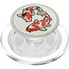 Wave Block Studio Koi Fish Circle Giapponese Woodblock per gli amanti del Giappone PopSockets PopGrip per MagSafe