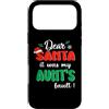 Dear Santa My Aunt Family Matching Chris Custodia per iPhone 17 Pro Max Dear Santa It Was My Aunt's Fault Family Matching Christmas