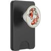 Wave Block Studio Koi Fish Circle Giapponese Woodblock per gli amanti del Giappone PopSockets PopWallet per MagSafe