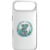 Cozy Wildlife Art Designs Custodia per iPhone Air Marsupiale Elegante Eucalipto Fiori Prato Art