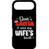 Dear Santa My Wife Family Matching Chris Custodia per iPhone Air Dear Santa It Was My Wife's Fault Family Matching Christmas
