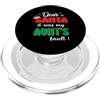 Dear Santa My Aunt Family Matching Chris Dear Santa It Was My Aunt's Fault Family Matching Christmas PopSockets PopGrip per MagSafe