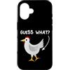 FUNNY CHICKEN JOKES Custodia per iPhone 16 Guess What? Chicken Butt! Funny Kids Joke Boys Girls Citazione