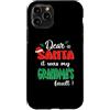 Dear Santa My Grandma Family Matching Ch Custodia per iPhone 11 Pro Dear Santa It Was My Grandma's Fault Family Christmas