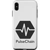 PulseChain - Decentralized Finance Commu Custodia per iPhone XS Max PulseChain - Software blockchain per l'indipendenza finanziaria