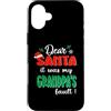 Dear Santa My Grandpa Family Matching Ch Custodia per iPhone 16 Plus Dear Santa It Was My Grandpa's Fault Family Christmas