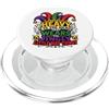 Desert Merch Humor Shop Pesante è la testa che indossa la cosa del cappello Jingly PopSockets PopGrip per MagSafe