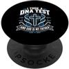 Faith Lineage Christian Designs DNA cristiano Fede Croce Dio è mio padre PopSockets PopGrip Adesivo