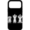 Rock Paper Scissors Funny Hand Game Men Custodia per iPhone 17 Pro Max Gioco a mano Rock Paper Scissors T-Rex Lover Dinosaur Humor