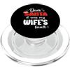 Dear Santa My Wife Family Matching Chris Dear Santa It Was My Wife's Fault Family Matching Christmas PopSockets PopGrip per MagSafe