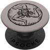 Sicily Heritage & Mythology Graphics For Sicilia Trinacria Medusa Patrimonio Italiano Grafica Vintage PopSockets PopGrip Adesivo