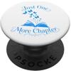 Just One More Chapter Fantasy Reader Mag Solo un altro capitolo Fantasy Reader Magical Book Lover PopSockets PopGrip Adesivo