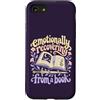 Fictional Character Emotional Reading Bo Custodia per iPhone SE (2020) / 7/8 Divertente libro amante lettura Romance Fantasy Reader